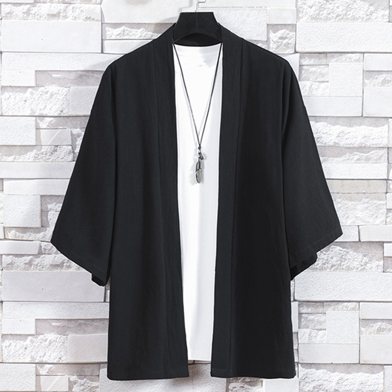 Men's Kimono Cardigan Japanese - Haori Japanese Jacket review and price