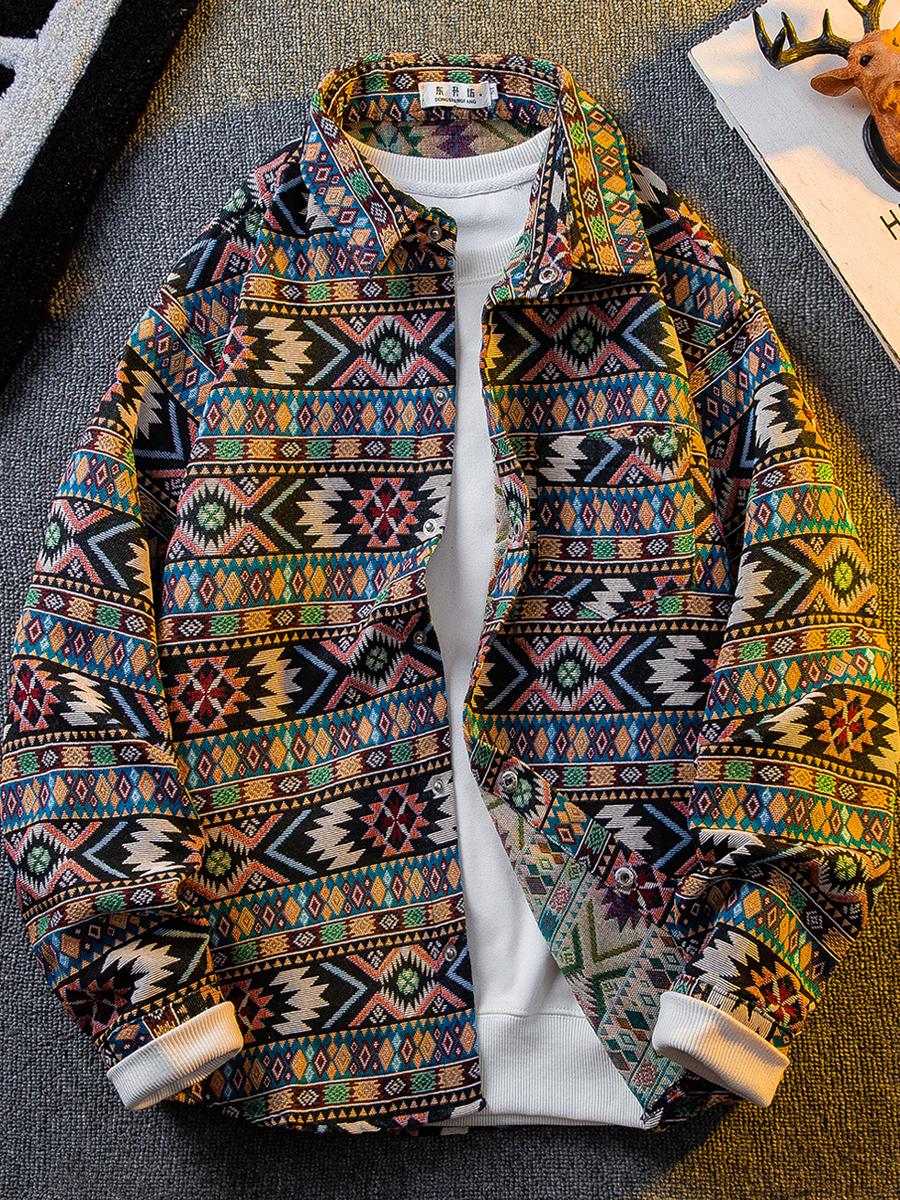 Men Japanese Ethnic Tribal Wov - Haori Japanese Jacket review and price