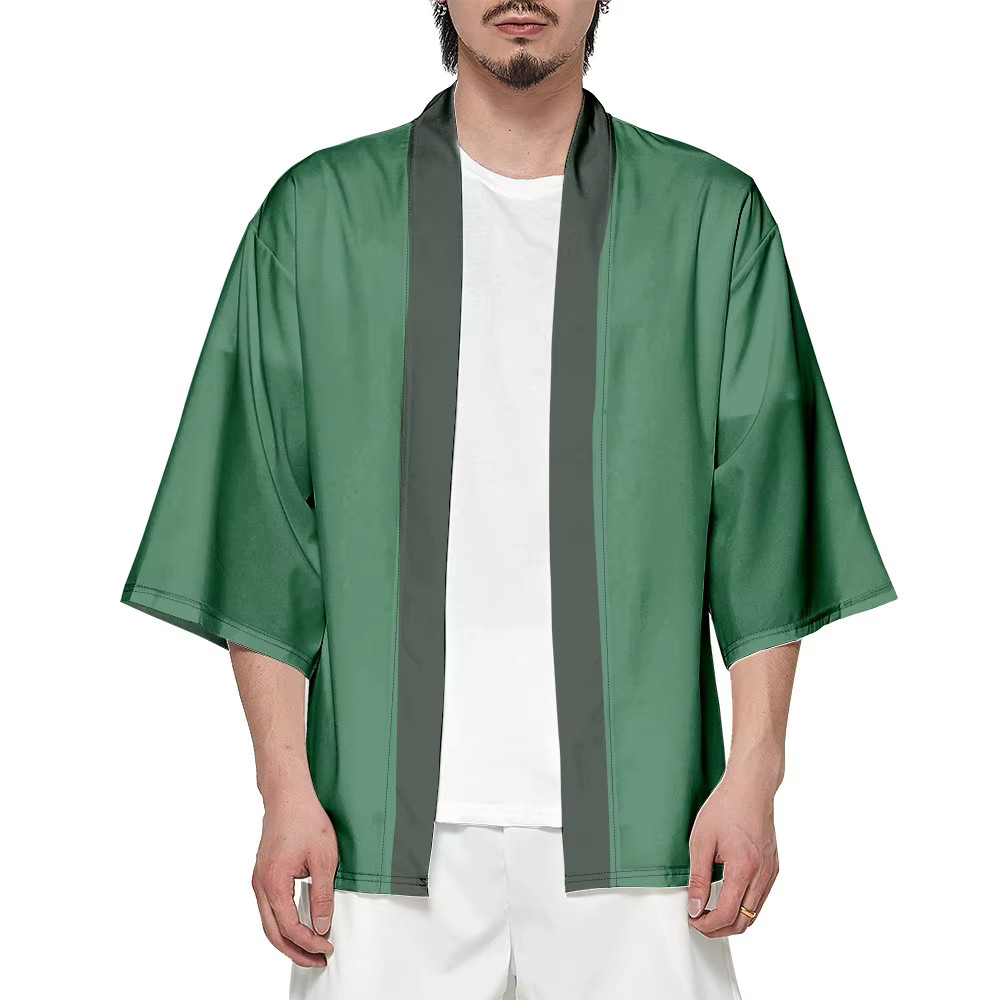 Summer New Men's Lightweight K - Haori Japanese Jacket review and price