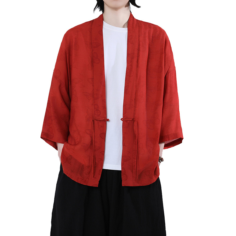 Male Japanese Kimono Plus Size - Haori Japanese Jacket review and price