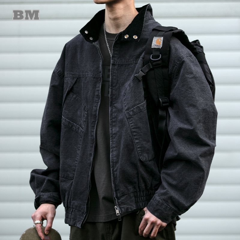 Premium Menswear Workwear Jack - Haori Japanese Jacket review and price