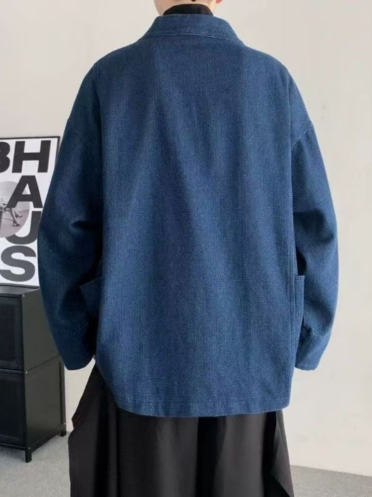 Vintage Japanese Style Denim C - Haori Japanese Jacket review and price