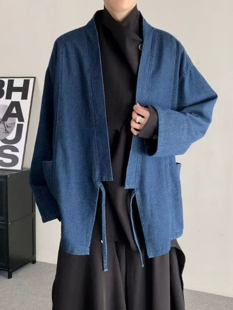 Vintage Japanese Style Denim C - Haori Japanese Jacket review and price