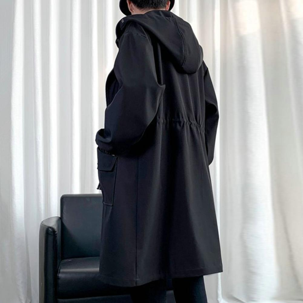 Long Trench Coat Jacket Men Au - Haori Japanese Jacket review and price