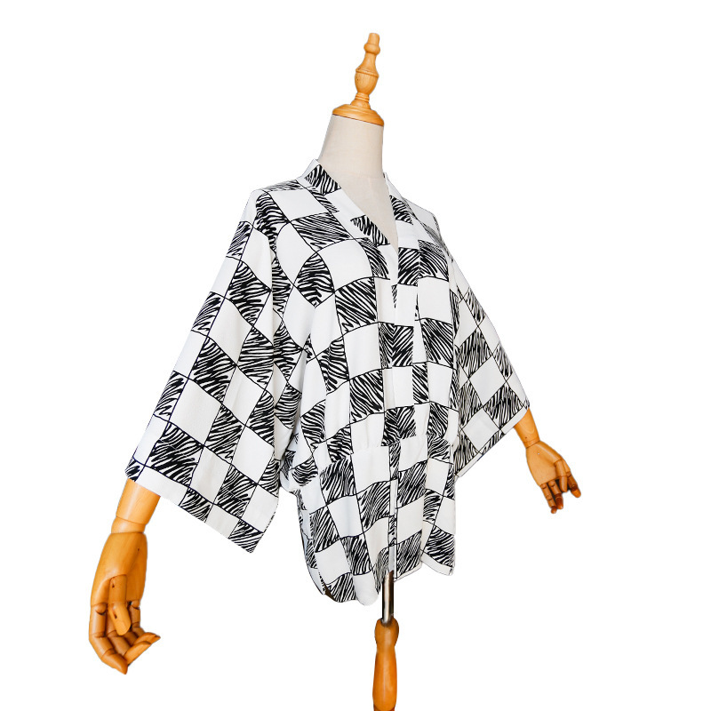 Summer Feather Woven Jacket Me - Haori Japanese Jacket review and price
